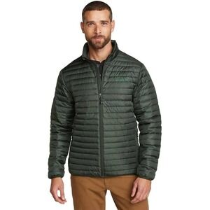 Eddie‎ Bauer Women's Olive Green CirrusLite Down Full Zip Puffer Jacket Size XXL